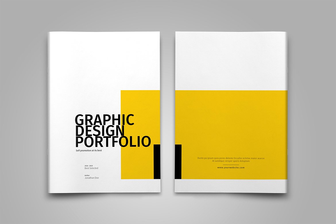 free design portfolio template